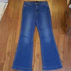 GAP Vintage Y2k Women's Classic Blue Flare Leg Jeans